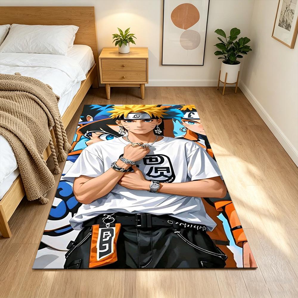 Naruto Floor Rug Office Rug Suitable for Dormitory Playrooms Game Room Foyer Antislip Carpet Decorate Offices Wedding Party Gift