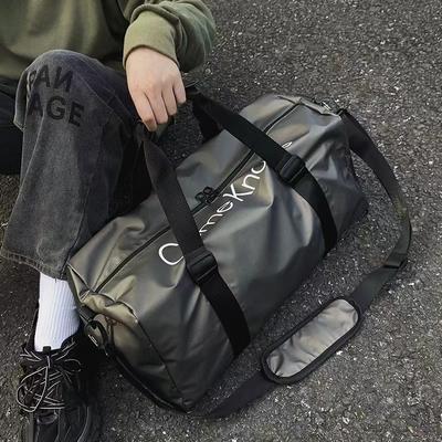 Shoulder Bag Men's Large-capacity Short-distance Business Trip Travel Bag Female Student Crossbody Portable Fitness Bag Dry and Wet Separation
