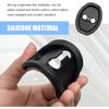 MLY 2 PCS Car Door Latch Lock Cover, Silicone Car Door Latch Covers, Self-Adhesive Anti-Rust Noise Protector Dampers, Doors Look Latch Guard Interior