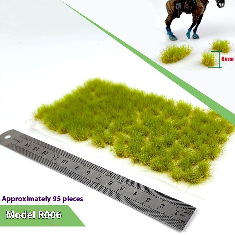 Miniature Lawn Terrain Model Kit - Static Grass Garden for Architecture Dioramas