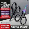 1pc Multifunctional Dyneema Fishing Scissors | Small Single-Sided Serrated, Stainless Steel, Ideal for Cutting Fishing Lines, Lure Lines, Lead Sheets