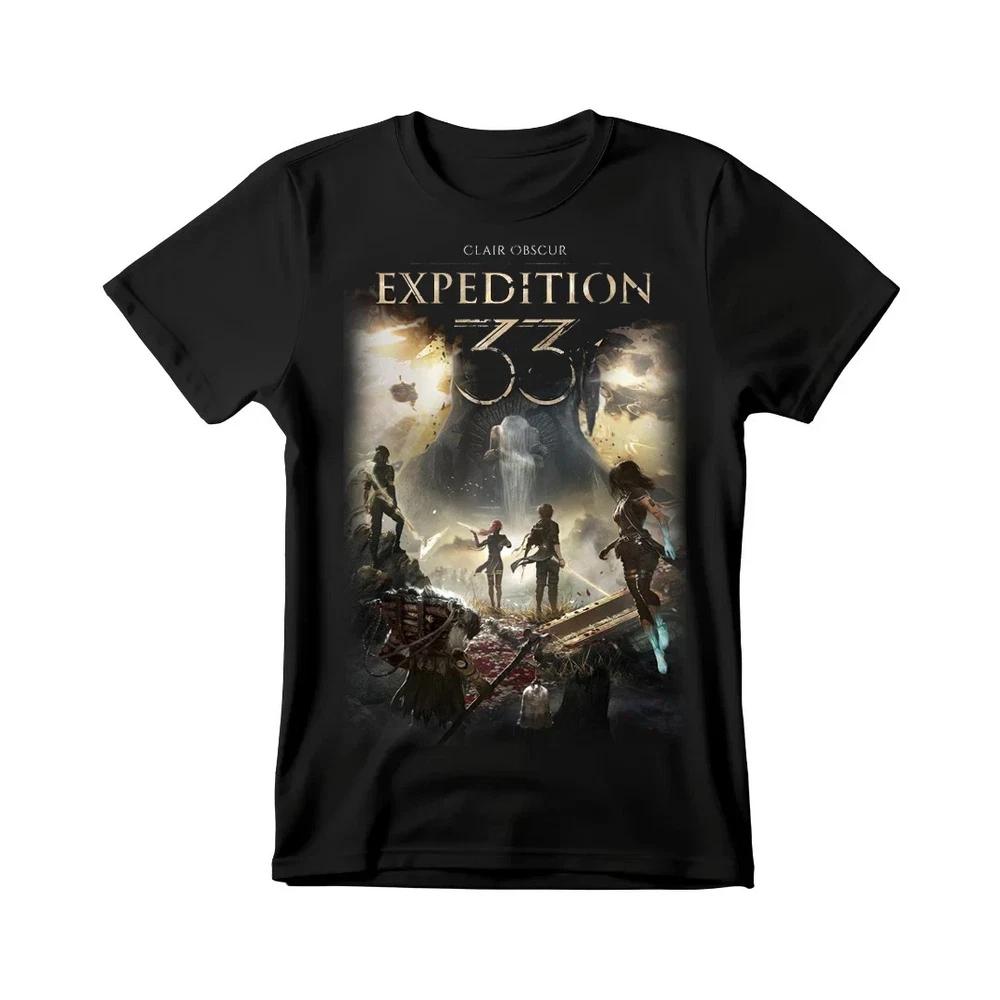 Clair Obscur Expedition 33 TShirt Fan Game Graphic Tee Full Size S5XL Unisex S