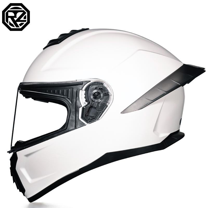 Motorcycle Helmet Men and Women Summer DOT Anti-fog ECE Helmet Full Cover Four Seasons Universal Winter Warm Personality