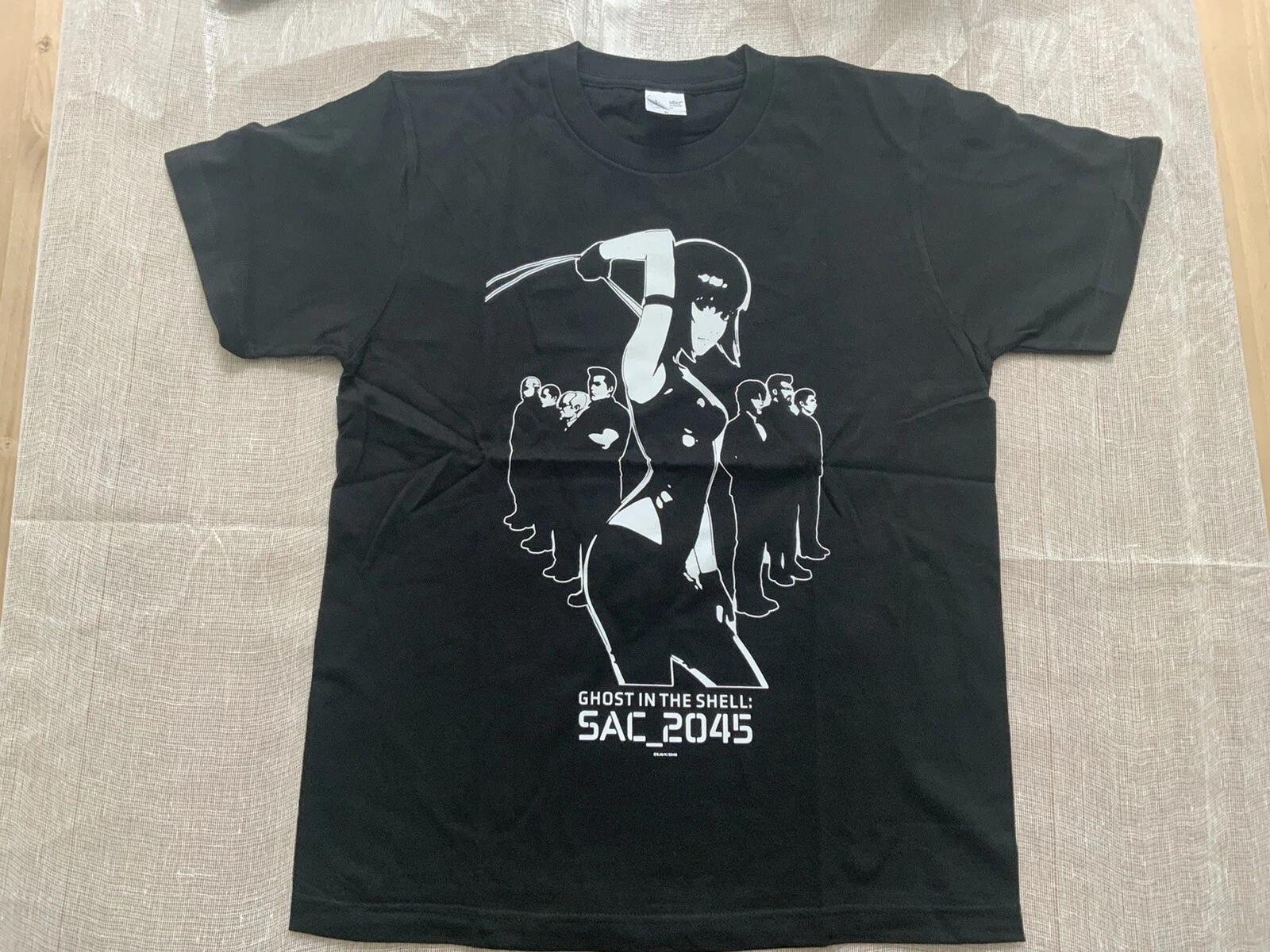 Ghost in the Shell SAC_2045 T-shirt Tachikoma Black Japan Size Small XL