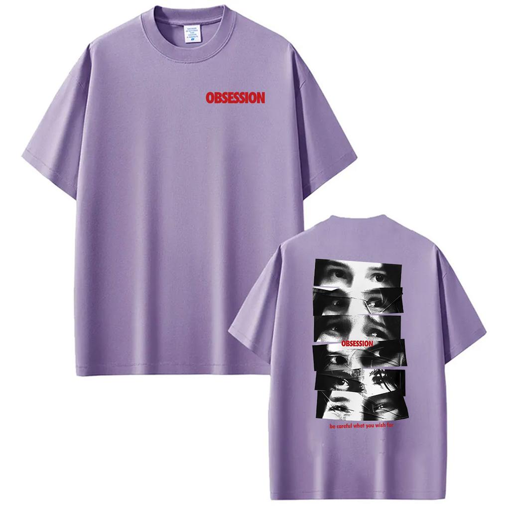 Movie Obsession Nikki Eyes Graphic T Shirts Men Women's Harajuku Vintage Oversized T-shirt 100% Cotton T-shirts Streetwear