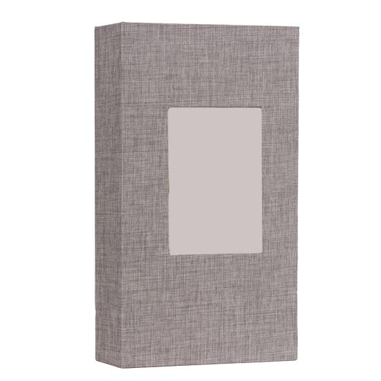 Photo Album 4x6 with 300 Pockets Linen Cover Picture Scrapbook with Front Window Slip-in Vertical Photo Book for Personalized Wedding Vacation Memory