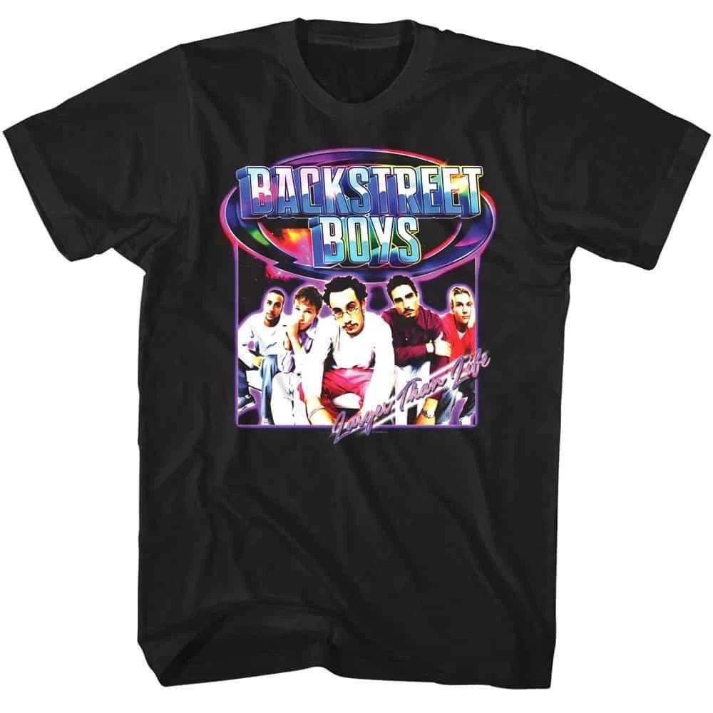 Backstreet Boys Larger Than Life Men s T Shirt S