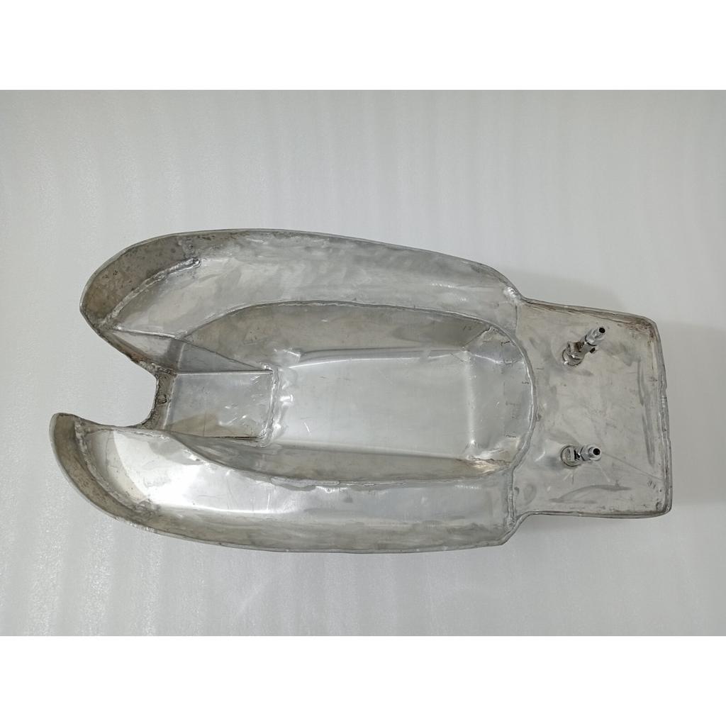 Chrome Steel Gas Fuel Petrol Tank Norton Manx Wideline Featherbed Triton |Fit