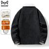 Mao Ren Men's Trendy Winter Corduroy Lamb Fleece Padded Jacket