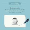 WOSTU 925 Sterling Silver Glittering Glass Coffee Cup Bead Charms for Women Original Necklace Bracelet
