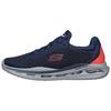 Arch Fit Orvan-Trayver Tecido Confortável Cano Baixo Casual Tênis de Corrida Masculino Azul 210434-DKNV
