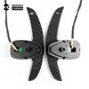 MC Glossy Carbon Fiber Magnetic Steering Wheel Paddle Shifters For Mercedes Benz C Class (W204)2011-2013 W176 W246 W212 W166