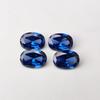 Tansanit Farbton natürlich ovaler Schliff 14x10 mm Größe Zirkon, heilende blaue Farbe Zirkon Lot, Lose Zirkonia Lot.