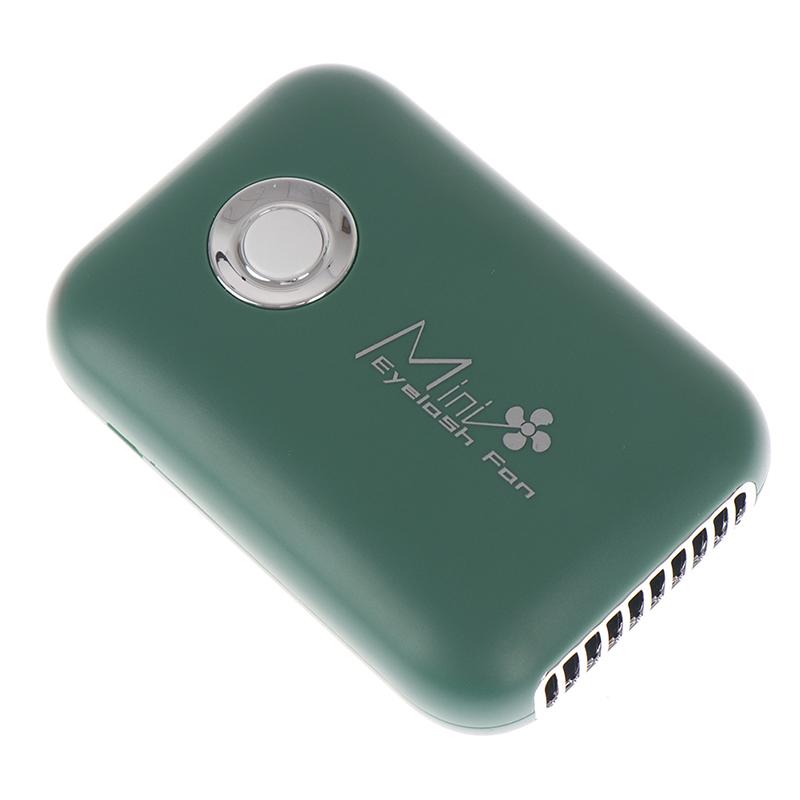 Grafted Wimpern USB Aufladen Mini Haartrockner Hand-Held Starker Wind Kleiner Ventilator