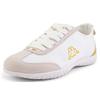 Kappa Fabric Synthetic Leather Round Toe Lace-Up Sports Slip-Resistant Durable Low-Top Casual Shoes Unisex casual shoes White Platinum K0DX5BB02-012B