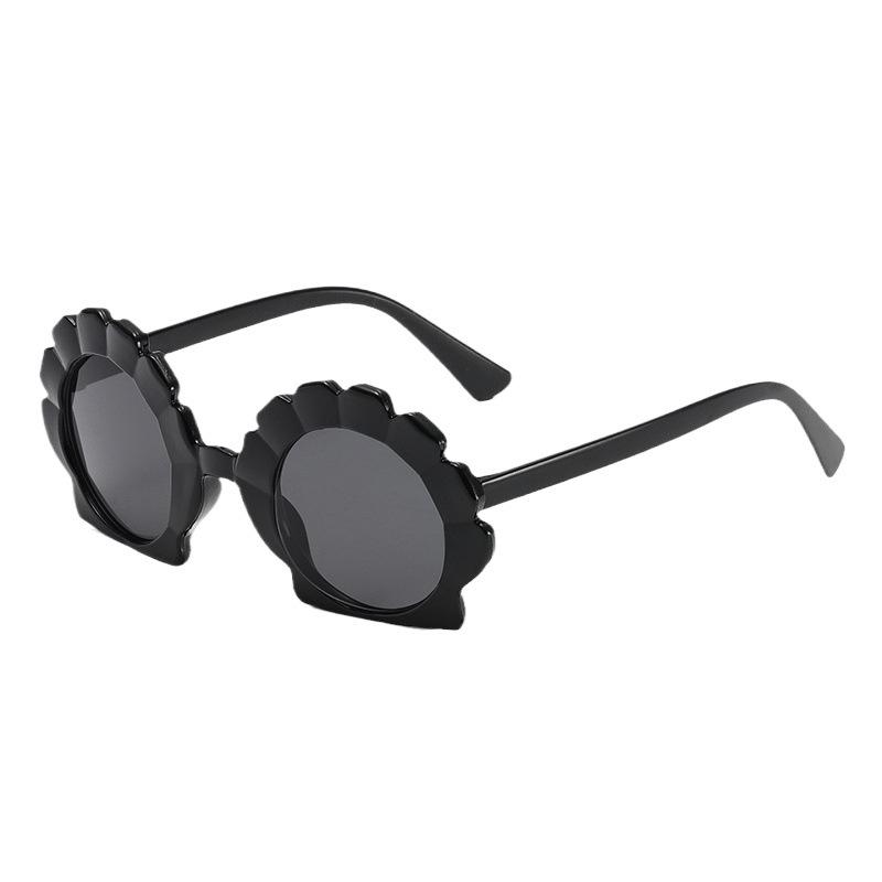 Children'S Sunglasses Super Cute Shell Children'S Sunglasses Men'S And Women'S Outdoor Sunshade Anti-Ultraviolet Glasses