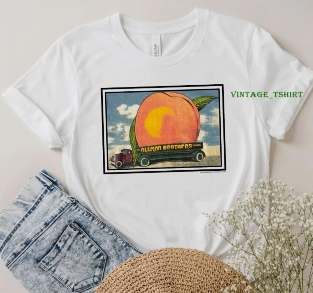 The Allman Brothers Band Eat a Peach Album T-shirt Unisex Vintage Shirt Unisex T-Shirt S