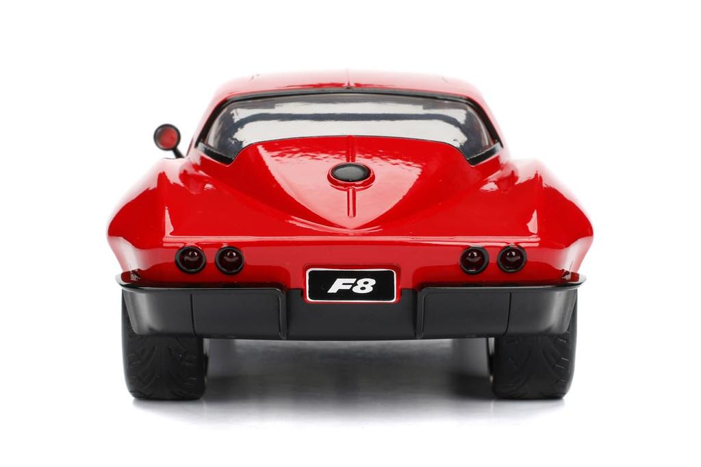 Jada Toys Fast Furious Series Chevy Corvette Red Completed Product & 1/24 F&F8 (Letty)