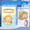 Children's Cute Reading Reward Stamp Book: Cartoon Points Card for Wish Redemption