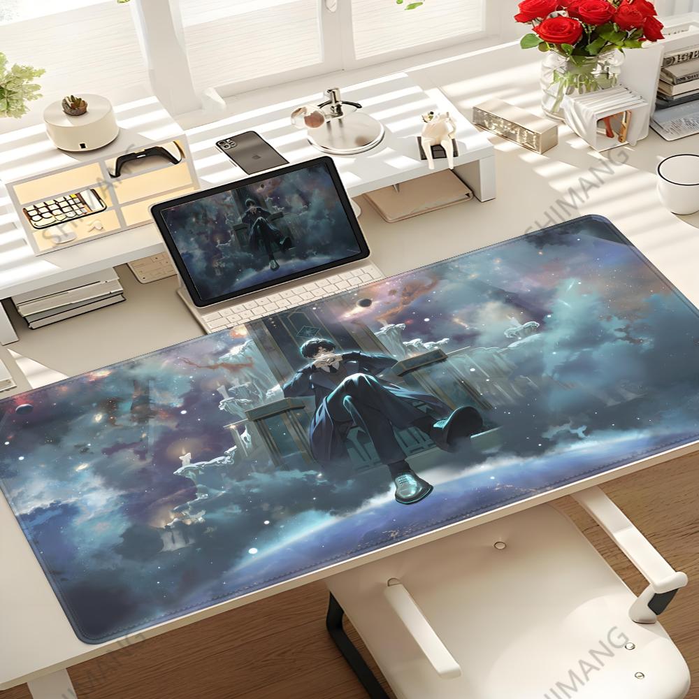 Mouse Pad PC Gaming Accessories Keyboard Pad Anime Card HD Print Desk Mouse Mat Laptop Lord of the Mysteries Non Slip Mousepad
