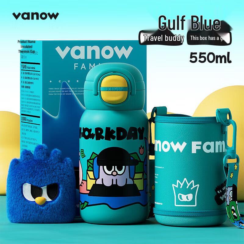Vanow Gulu 550ml Insulated Straw Cup
