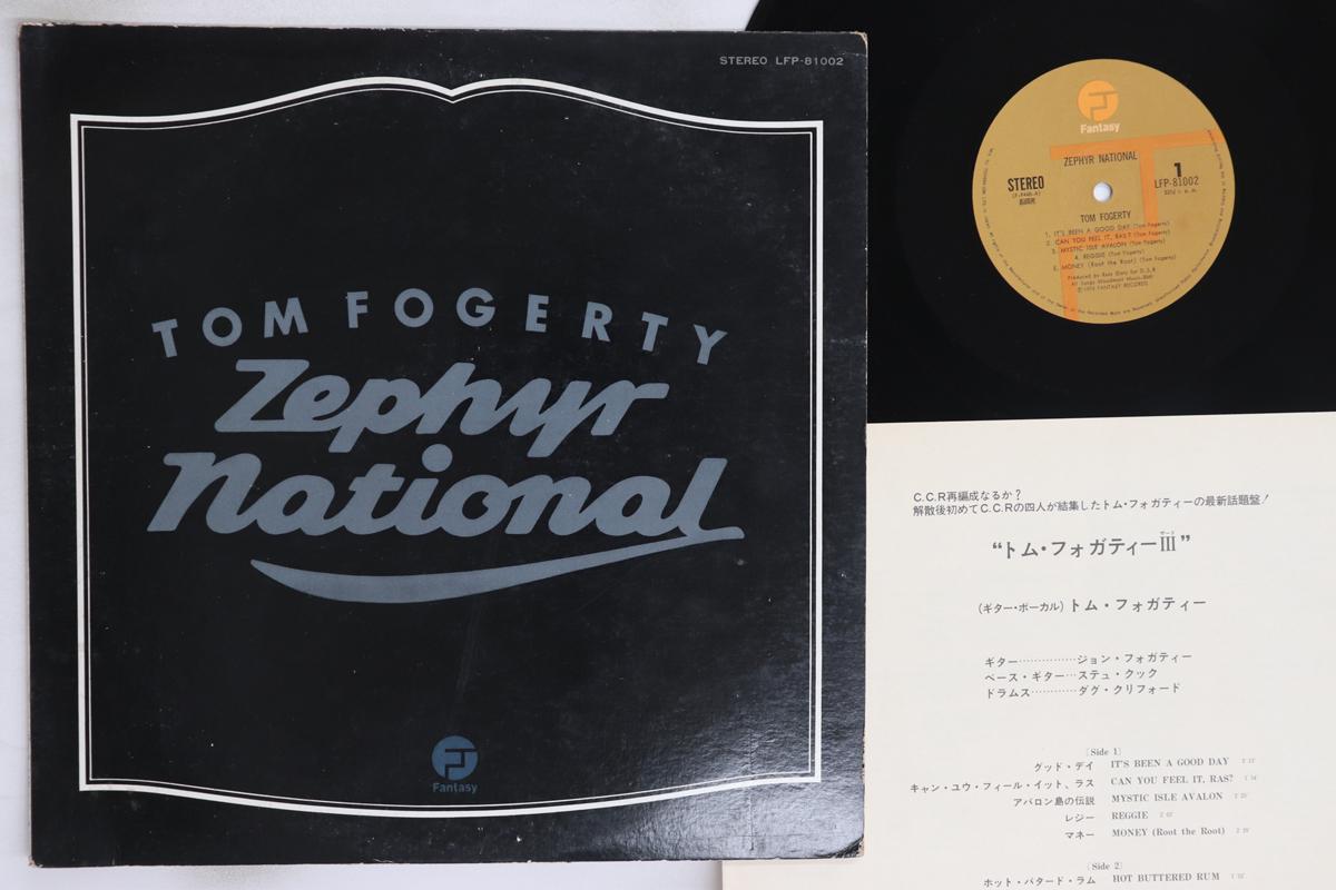 

LP Record TOM FOGERTY Zephyr National LFP81002 FANTASY 1974 Japan Rock Used