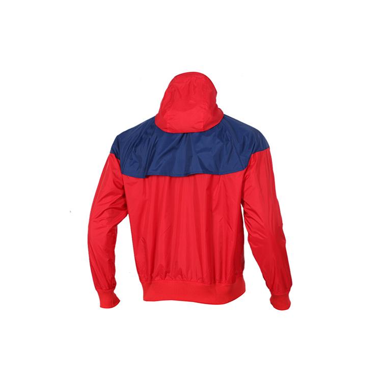 Nike Jacken Herren Rot Blau Mit Kapuze Moderat Sonstige AR2192-657