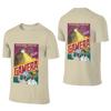 Mst3k  Gamera Active Couple Style Reversible Tshirt Sports Street Korean Atmosphere Unisexs Tshirts