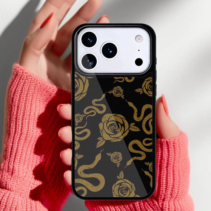 Snake Drawing Art Phone Case for iPhone 17 Air 16e 15 14 13 Pro Max Back Cover for 12 11 Pro Coque