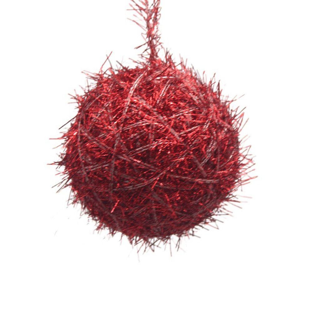 Silk Foam Christmas Decoration Ball Bright Bright Silk Foam Winding Ball  Holiday Arrangement