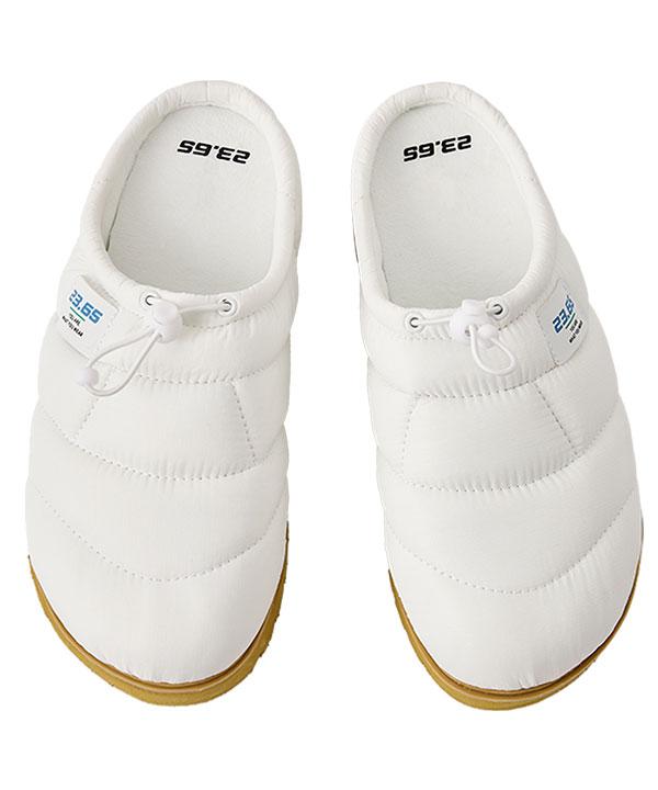 23.65 Polka 1 Padded Thermal Slippers White