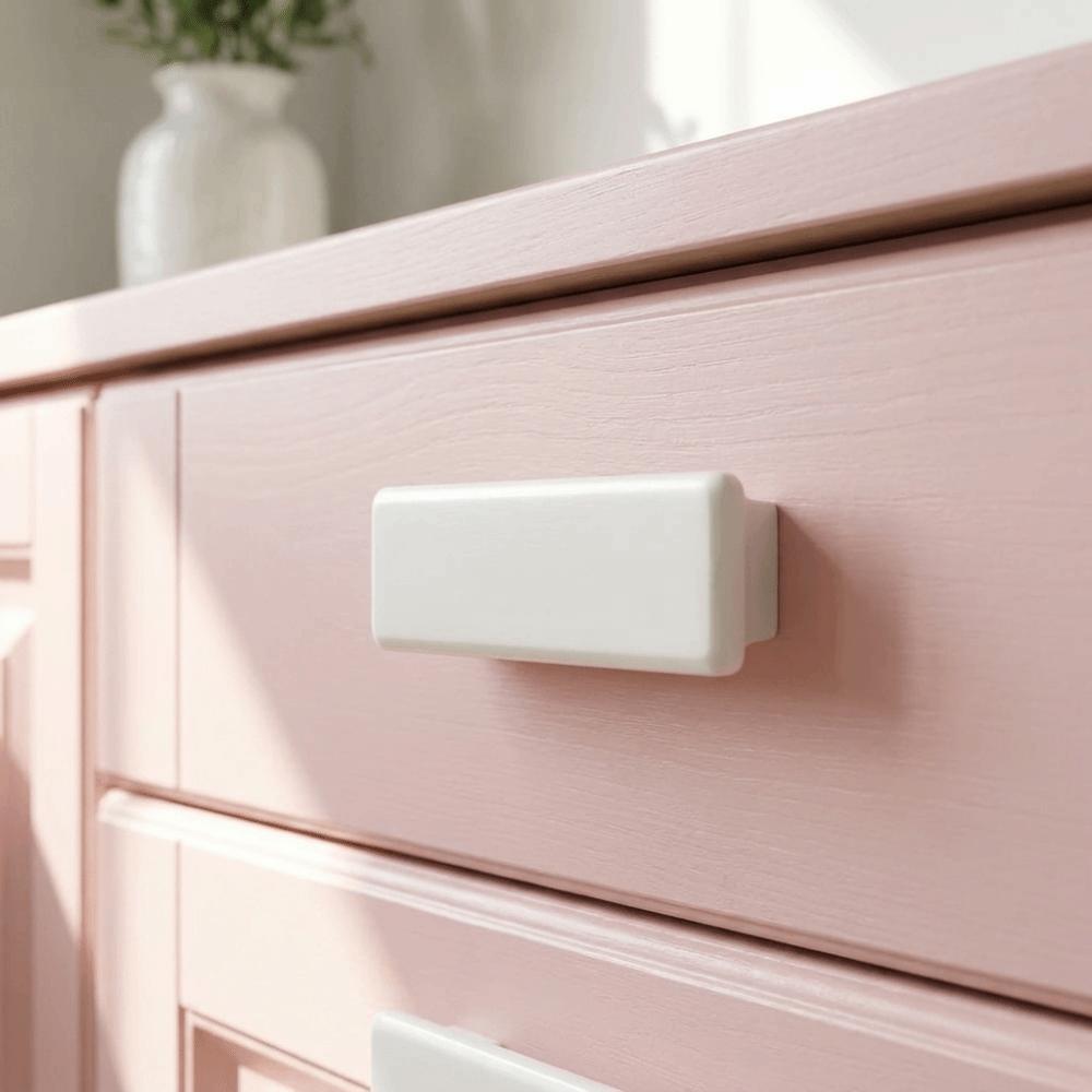 Single-Hole Wardrobe Door Handle Solid Wood Cabinet Door Drawer Handle Household Furniture