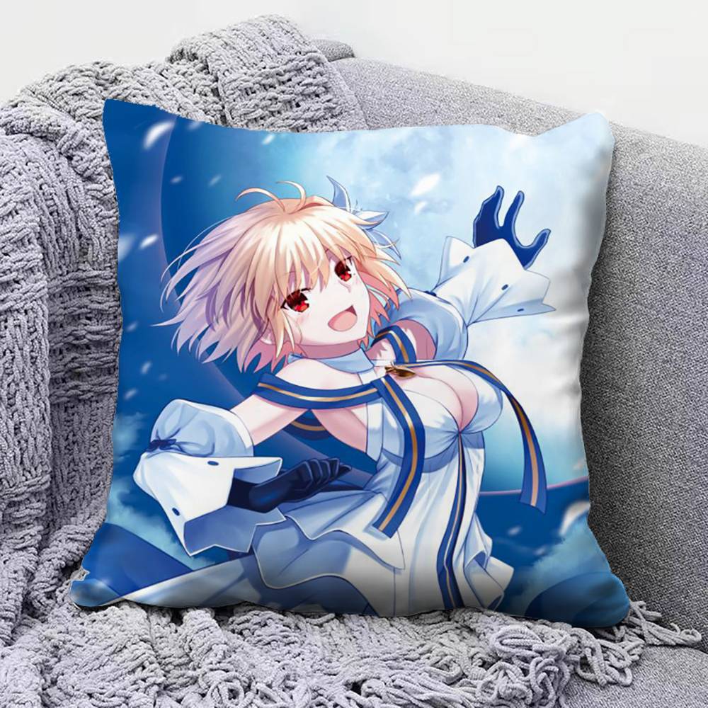 Tsukihime Game  Pillow Covers Home Sofa Cushion Covers and Aecorative Custom