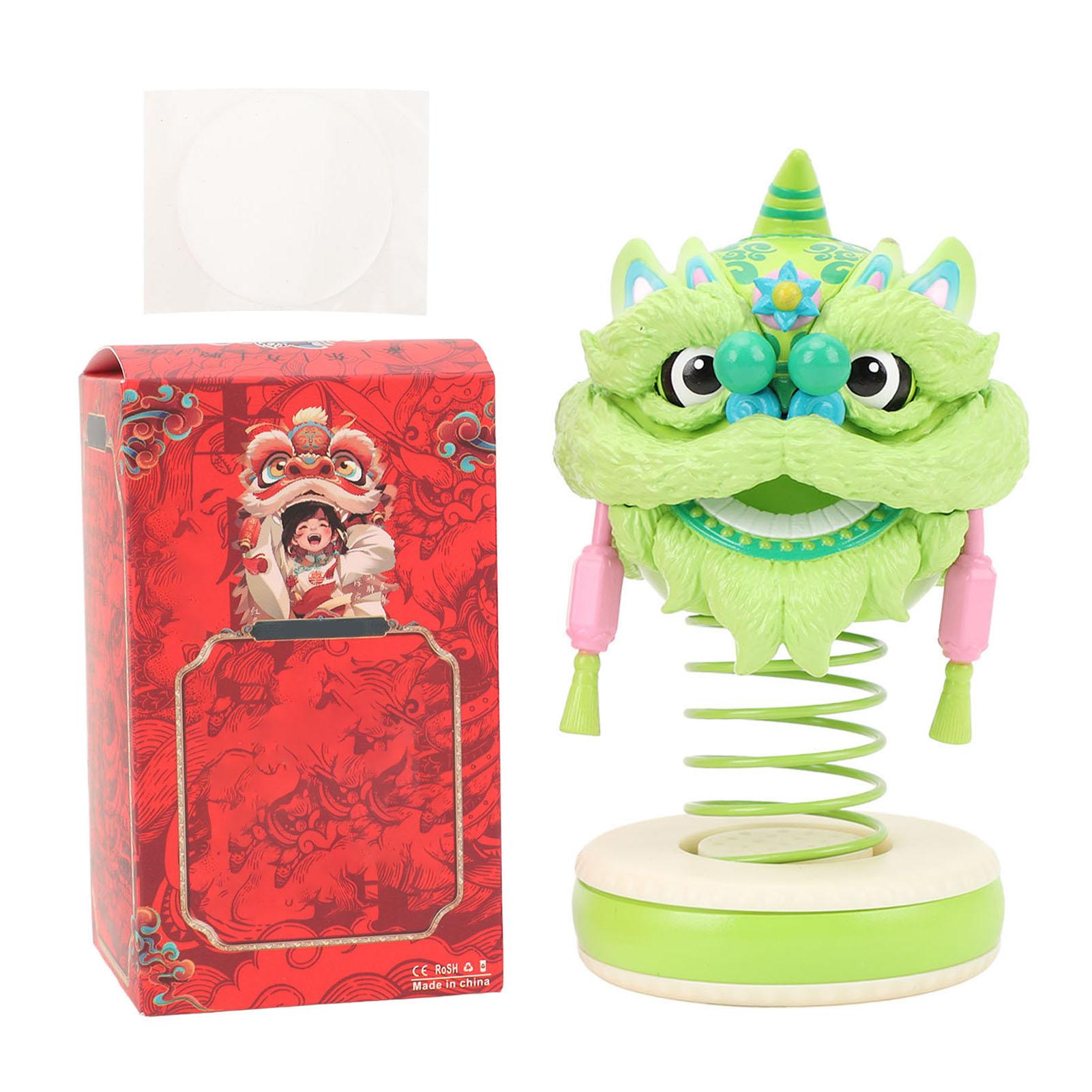 

Украшение в виде льва с качающейся головой, резиновое, симпатичное украшение в виде льва с качающейся головой для входа в автомобиль и дом Green and Green