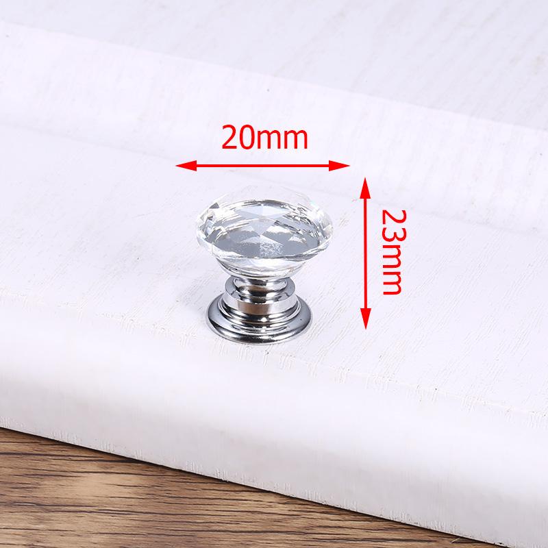 

KAK Luxury Diamond Crystal Handles Shoebox Cabinet Handles Closet Door Drawer Knobs Wardrobe Pulls Pullers With Screws Hardware
