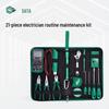 SATA 21-Piece Household & Electrician Tool Set