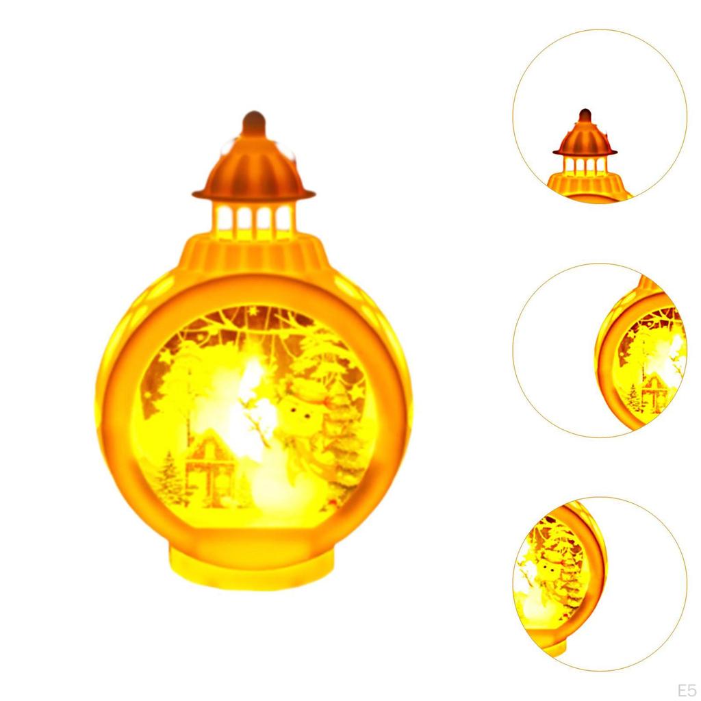 Latarnia Świecowa Do Dekoracji Bożonarodzeniowej, Wisząca Lampa Do Domu I Ogrodu