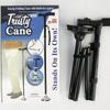 Telescopic Five-Section Folding Walking Cane for Elderly and Hiking