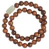 Unique Design Vietnamese Yellow Rosewood Bead Bracelet with Jade-like Finish, Vintage Style, Simple Sandalwood Wooden Multi-loop Bracelet for Men and