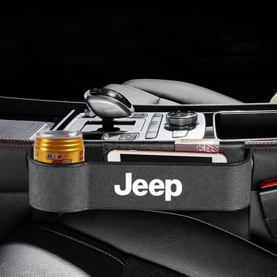 Car Seat Gap Storage Box Universal Seat Box Auto Organizer For TRAILHAWK COMMANDER LIBERTY Wrangler Lanyard Car Accessories