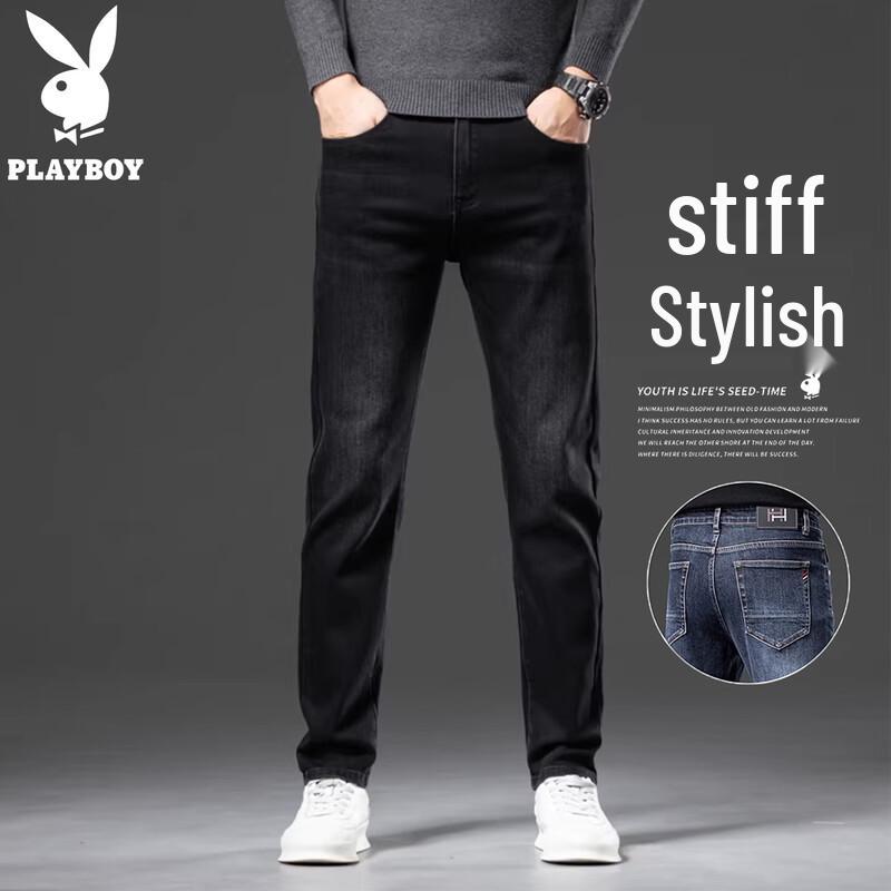 Playboy Men s Straight Fit Jeans 40