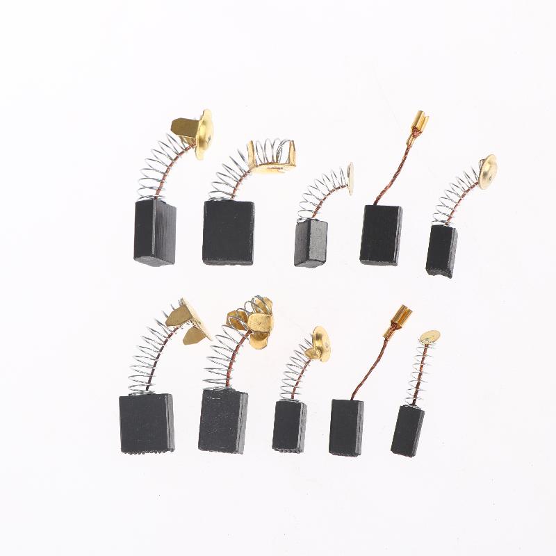50Pcs Electric Hammer Power Tool Maintenance Kits Electric Motor Carbon Brushes Set 5 Models Carbons Brushes Replacement Parts