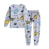 Kids' Pure Cotton Autumn Clothing Set: Warm Underwear, Base Layer Pajamas, and Knitwear for Boys and Girls