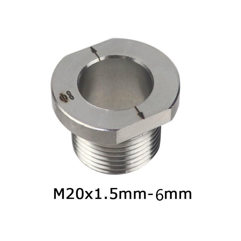 3-in-1 Locher-Set: 3-15mm Rändel-Bohrungsbuchsen, Positionier-Gewindebuchse, Messing-Anschlagmutter, Schraubenschlüssel