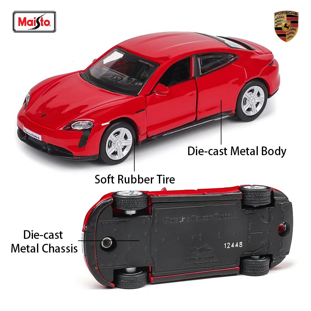Maisto 1:64 Ferrari SF90 SP1 812 DAYTONA SP3 911 GT2 RS Chassis Full Alloy Die-casting Car Model Collection Gift Toys