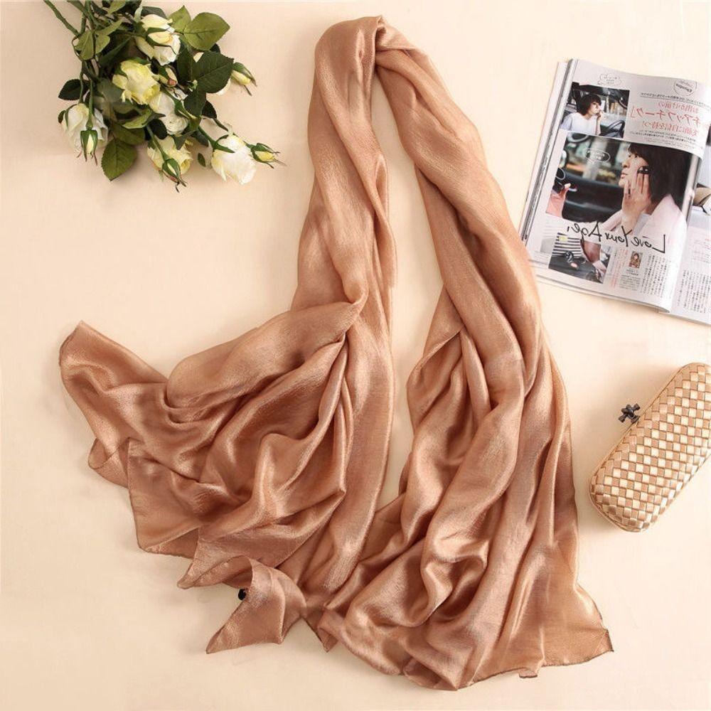 Head Wrap Women Plain Scarf Linen Plus Size Hijab New Female Sunscreen Shawl