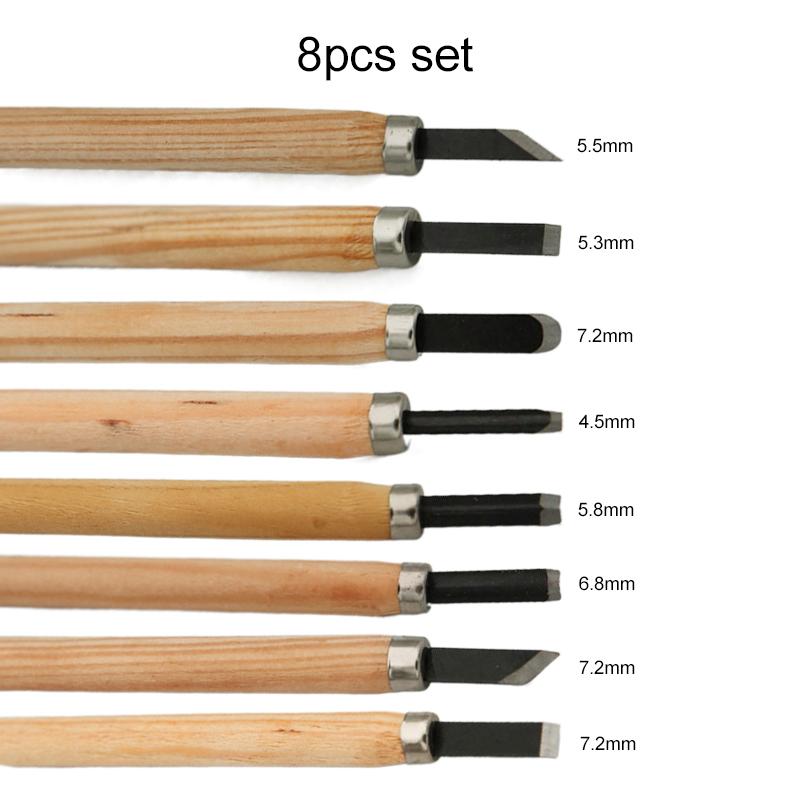 Wooden Handle Carving Knife Electric Carving Pen Household Handmade DIY Tools Sharp Arts Handicrafts Cutting Crafting TMZ