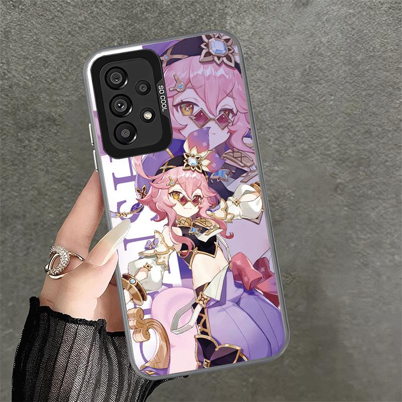 Genshin Impact Anime Soft Phone Case for Samsung A17 A16 A15 A14 A13 A57 A56 A55 A54 A53 A37 A36 A35 A34 A33 A26 A25 A24 A23 A52