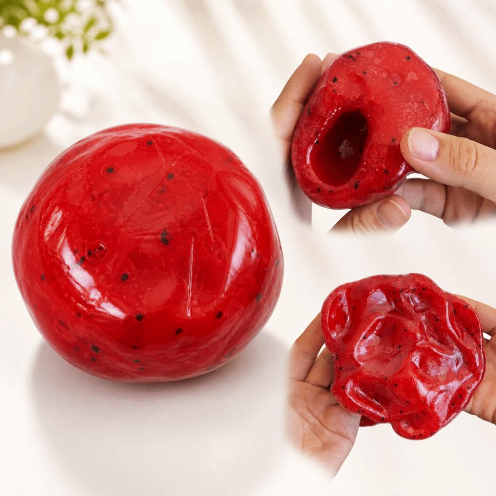 Super Soft Watermelon Squeezed Toy Creative Fruits Pinch Sensory Stress Ball Children's Gifts