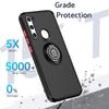 Zartes Rüstungs-PC-Gehäuse für Xiaomi Redmi Note 8 Note 8 Pro Schutzhülle Ring Magnetischer Halter Ständer Coque Funda Capa